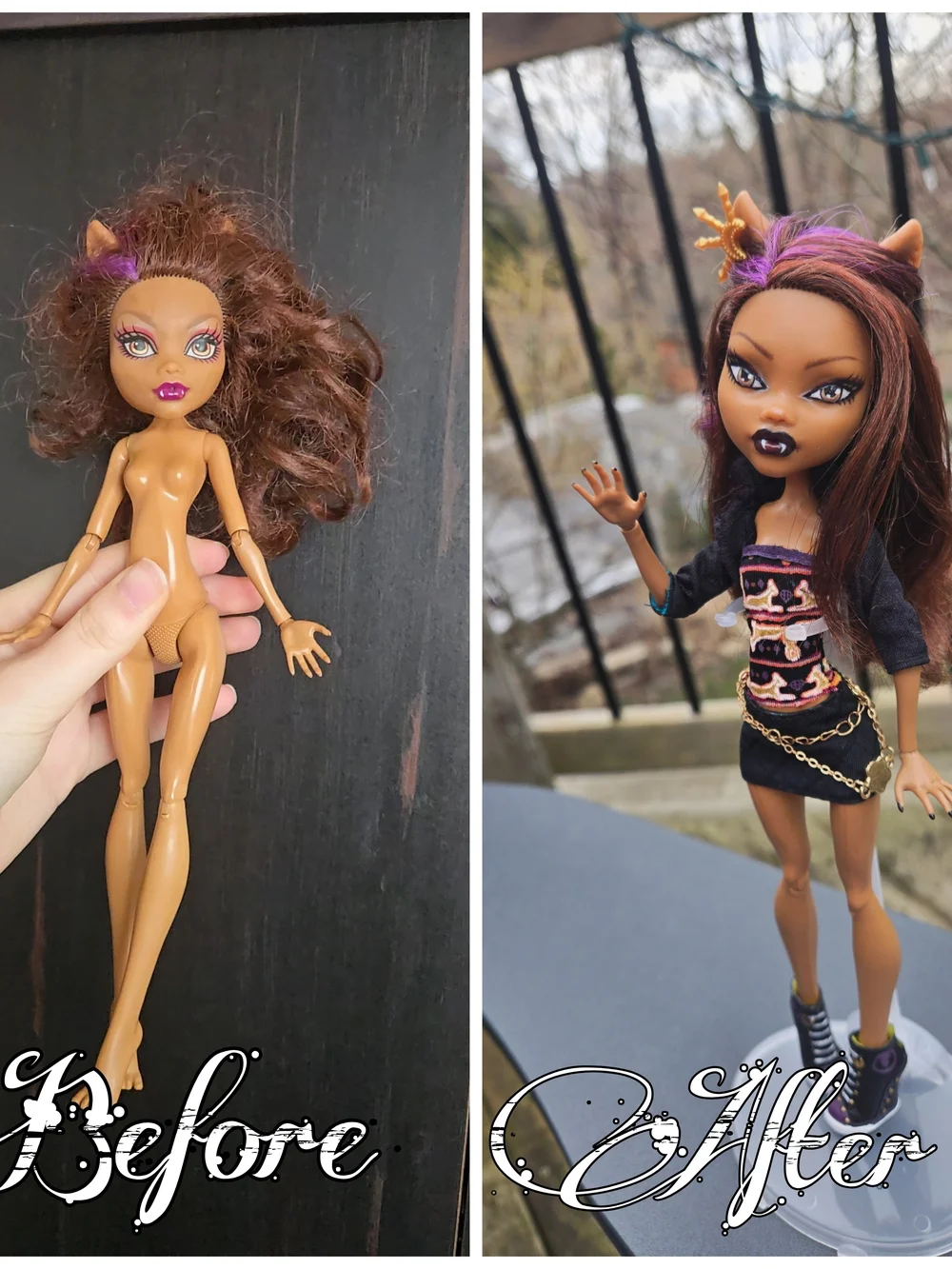 Clawdeen Wolf OOAK - Picture 6 of 8